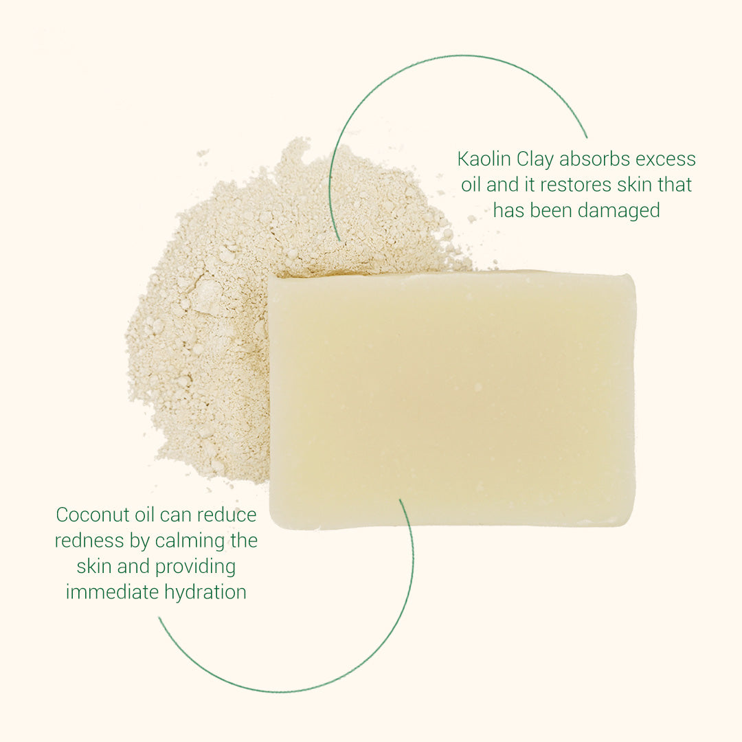 Coconut & Kaolin Clay Bar
